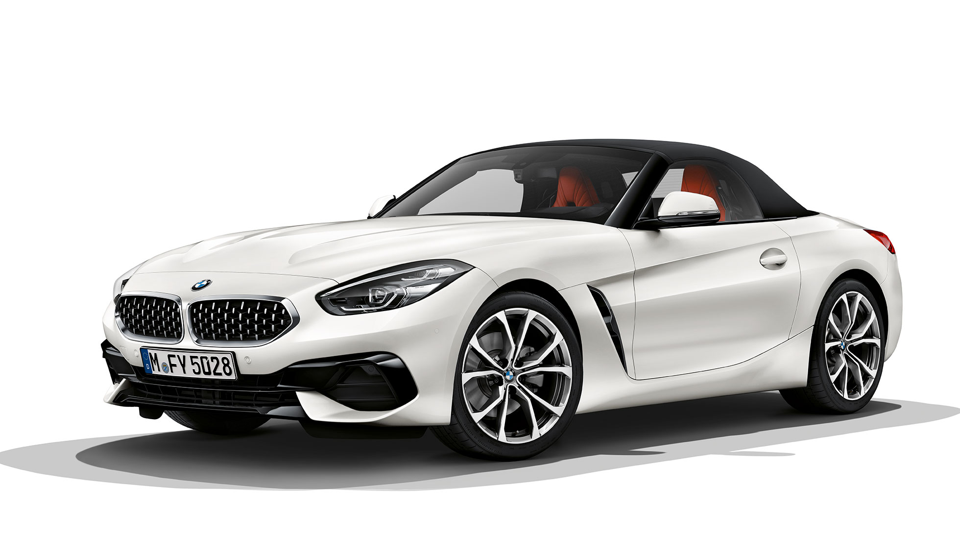 BMW Z4 Roadster Model Sport Line, three quarter front shot